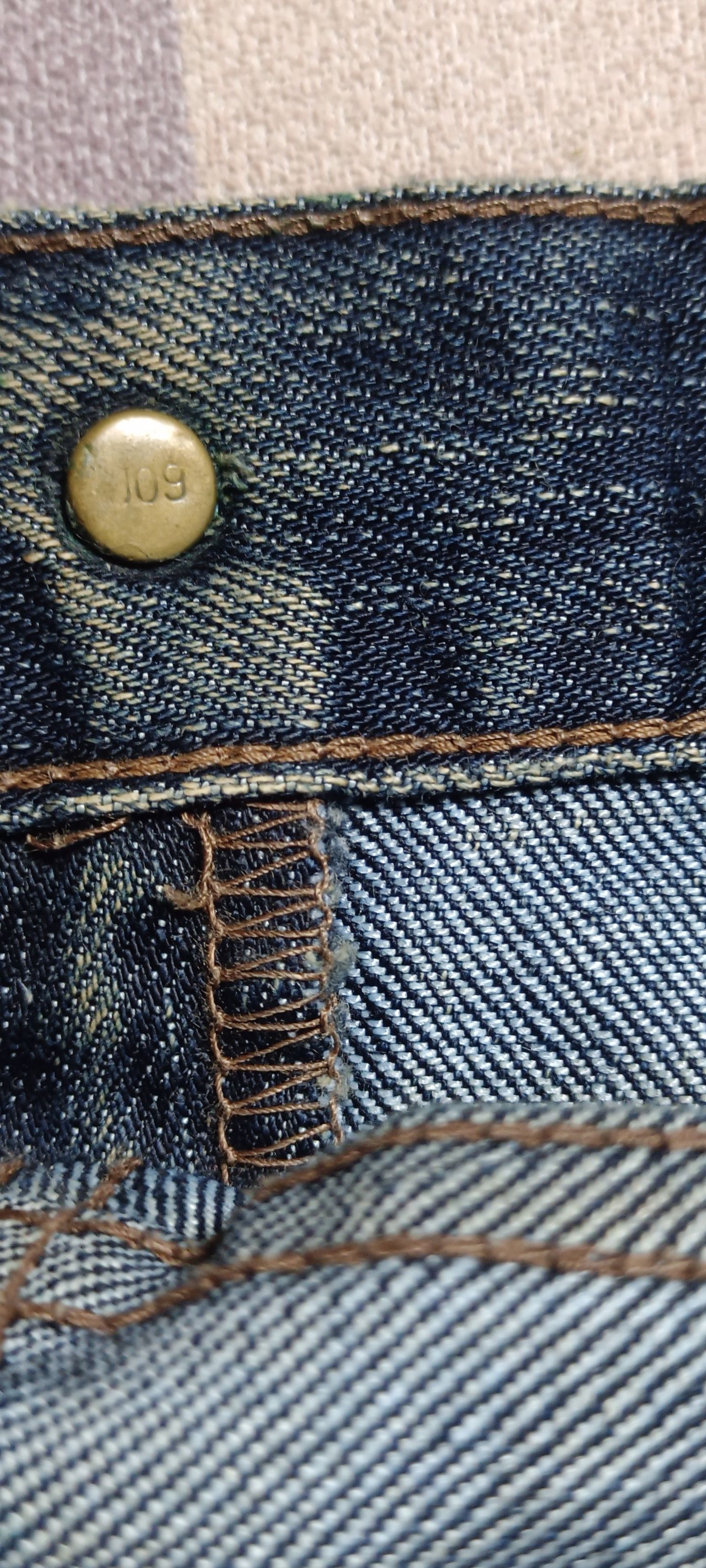 Levi's Vintage 90s💥 Levi's Premium Red Tab Button 109 Size US 30 / EU 46 - 12 Thumbnail