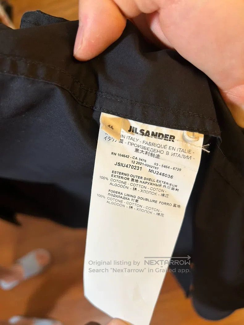 Jil Sander Jil Sander size36 Loose Fit Windbreaker Size US S / EU 44-46 / 1 - 5 Thumbnail