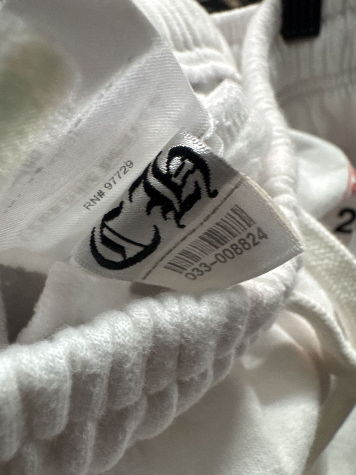 Chrome Hearts White Rolling Stones Logo Sweatpants Size US 36 / EU 52 - 7 Thumbnail