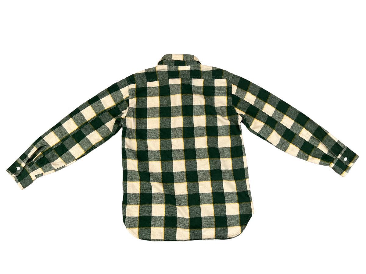 Japanese Brand Masterpiece Brand Japan Checked Gusset Flannel Work Shirt Size US M / EU 48-50 / 2 - 2 Thumbnail
