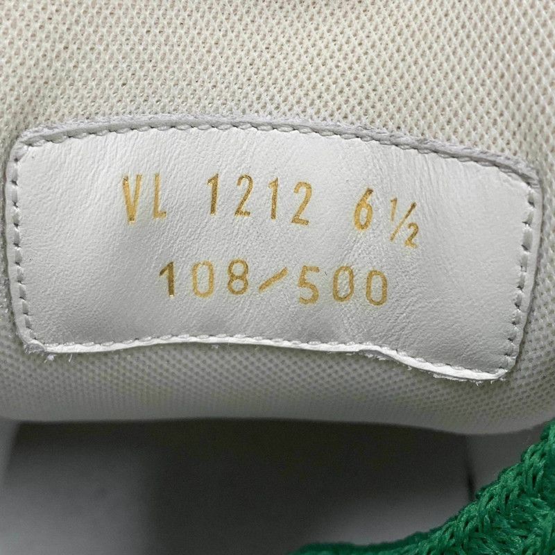 Louis Vuitton Louis Vuitton Trainer Maxi Green and White Sneakers -2508 Size US 8.5 / EU 41-42 - 5 Thumbnail