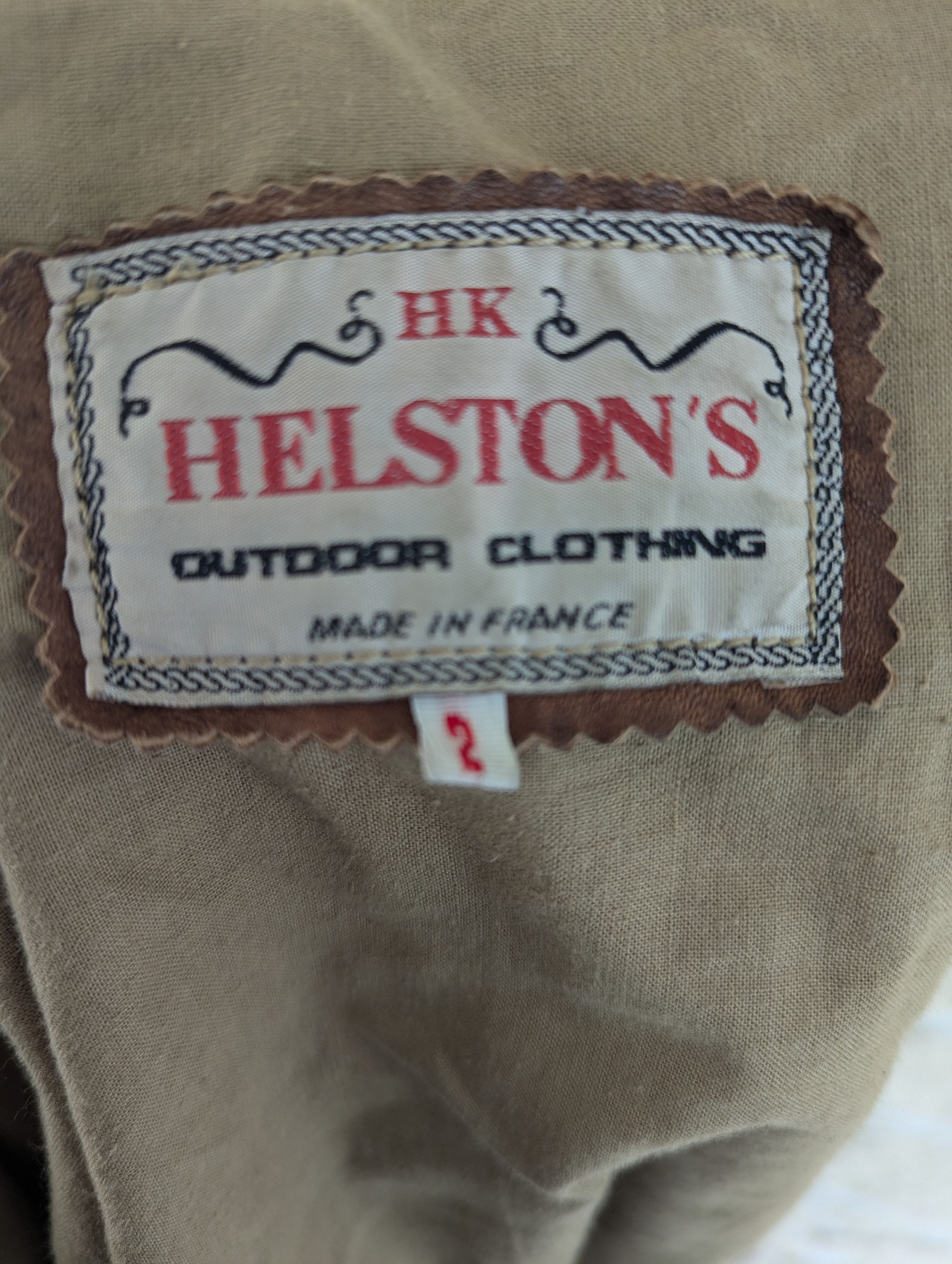 Designer × Vintage Helston Jacket – Unique Fashion Show Leather Masterpiece Size US M / EU 48-50 / 2 - 4 Thumbnail