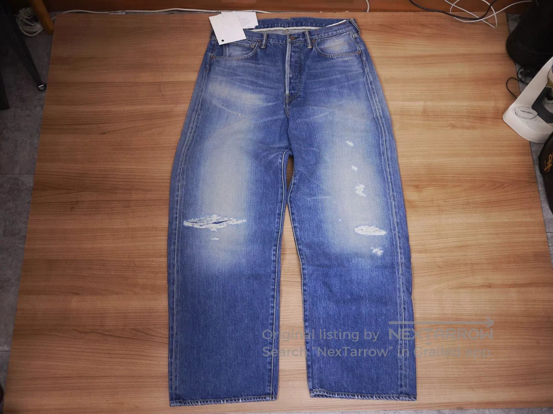 Visvim visvim social sculpture wide jeans D44. Size US 32 / EU 48 - 1 Thumbnail