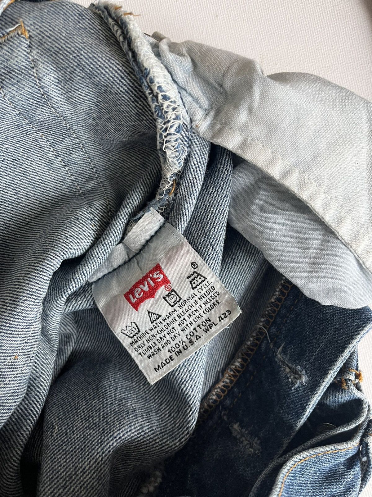 Levi's Levi’s 501 made in USA W29 L32 Size 29" - 4 Thumbnail