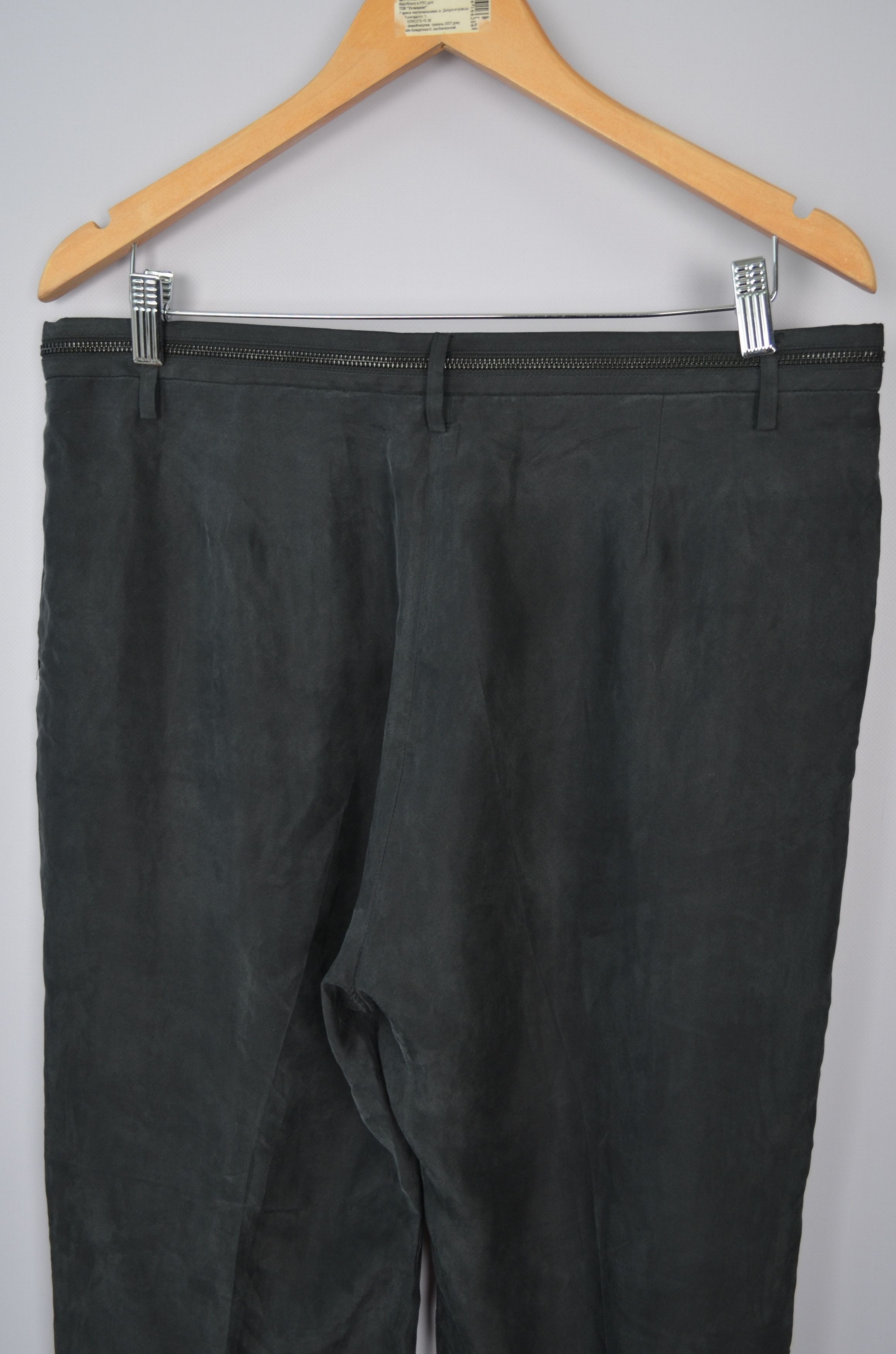 Acne Studios × Designer Acne Studios Play 100% Silk Pants Size 40 Zip Details Size 40" / US 18 - 8 Thumbnail