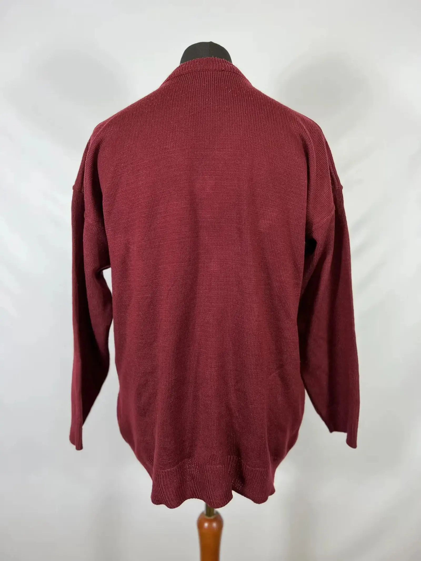Lacoste × Vintage Vintage Lacoste Chemise knit v-neck sweater Size US XXL / EU 58 / 5 - 2 Thumbnail