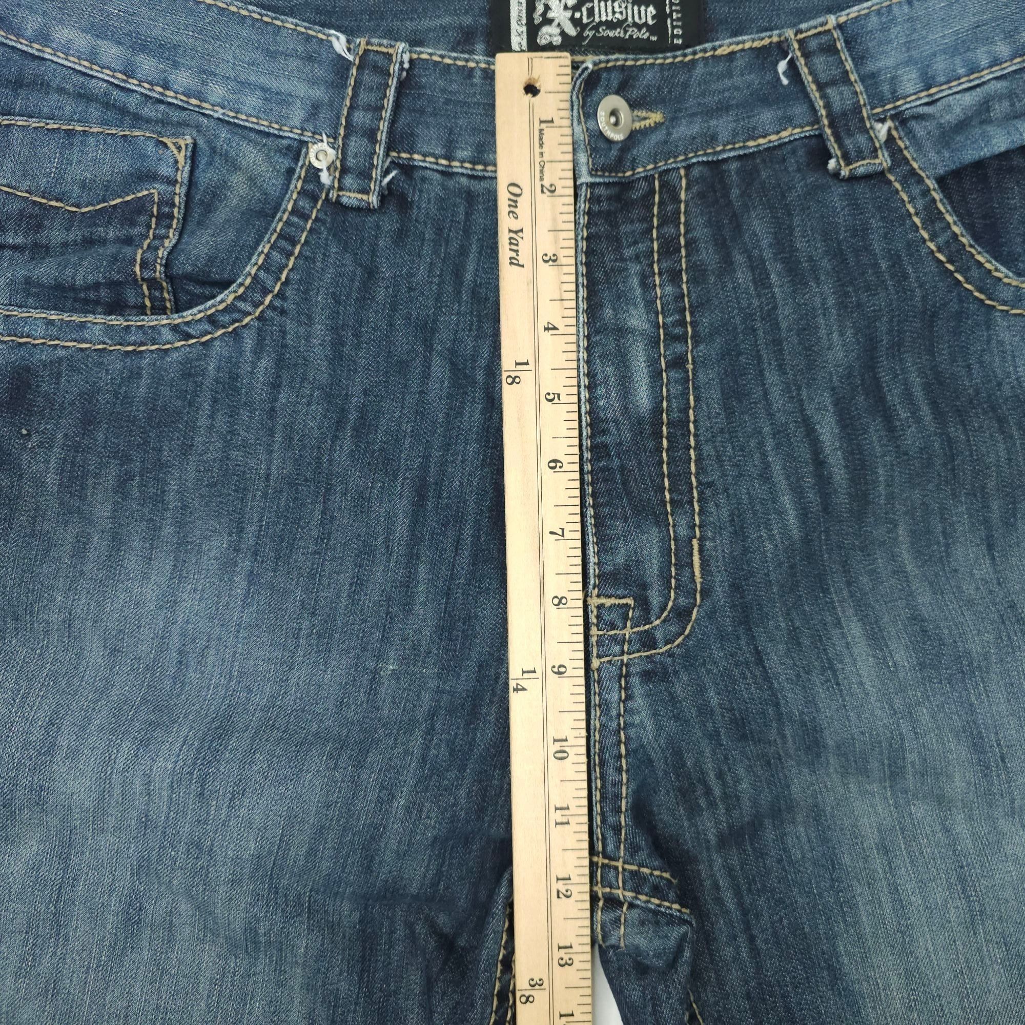 Southpole Southpole X-clusive Edition Jeans Men 38 Medium Wash Y2K Size US 38 / EU 54 - 4 Thumbnail