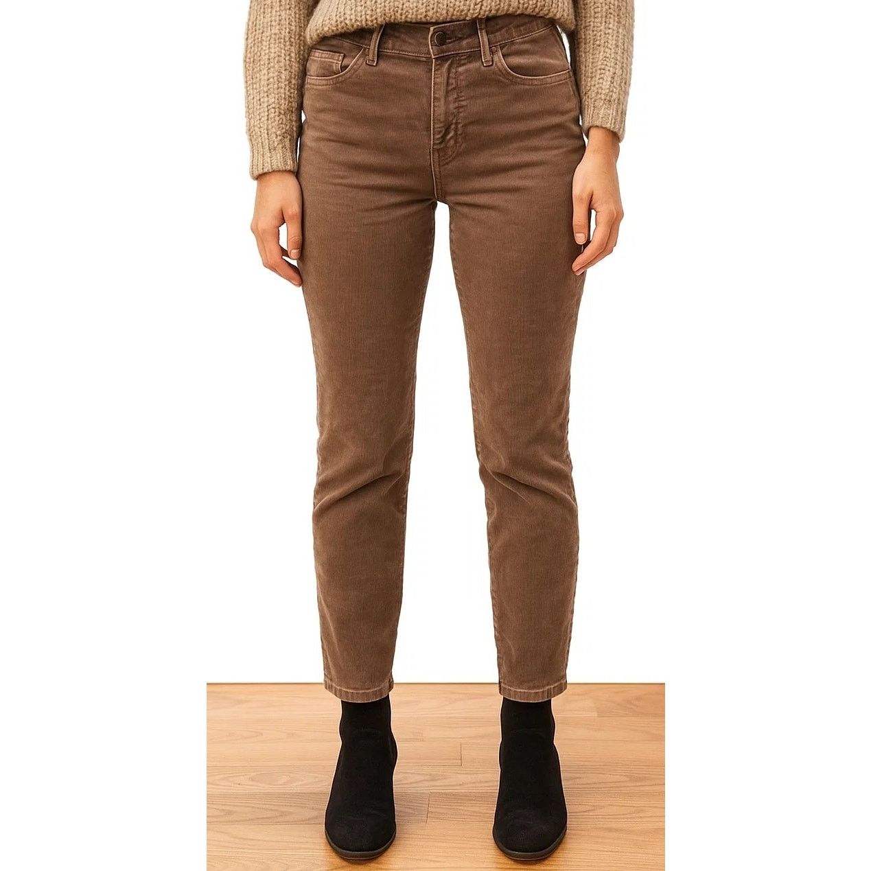 American Eagle Outfitters American Eagle 90's Straight Stretch Corduroy Pants Size 32" / US 10 / IT 46 - 1 Thumbnail