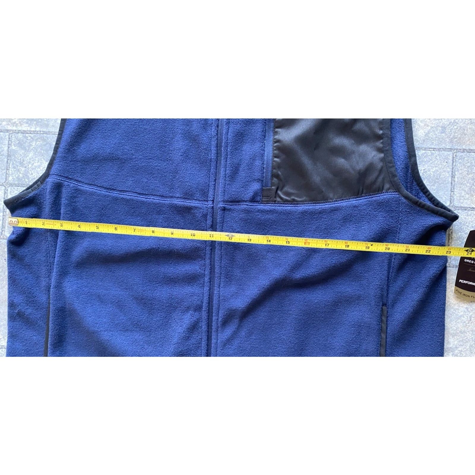 Vintage New Greg Norman Tasso Elba Vest Men’s Large Blue Sleeveless Full Zip Size US L / EU 52-54 / 3 - 7 Thumbnail