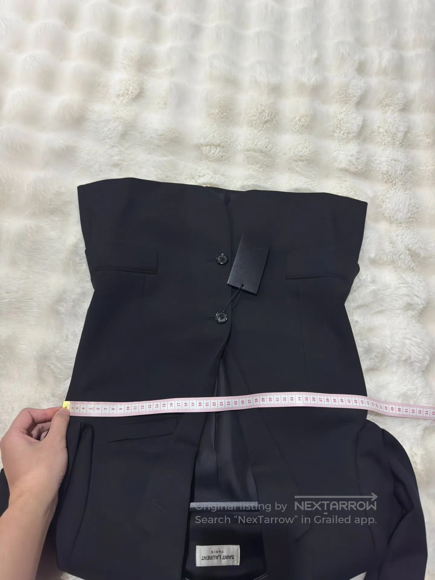 Saint Laurent Paris Saint Laurent Paris Jacket| Size XS / US 0-2 / IT 36-38 - 7 Thumbnail