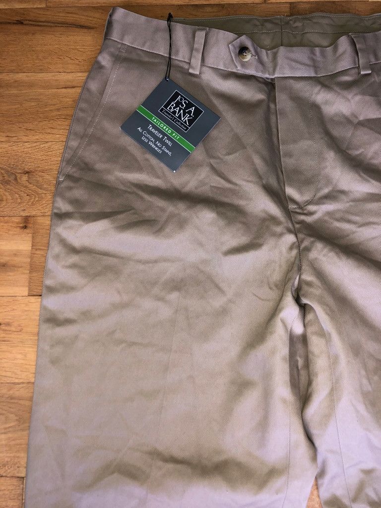 Jos. A. Bank JOS.A.BANK MEN'S FASHIONABLE CHINOS TROUSERS 33/30 NEW Size US 33 - 4 Thumbnail