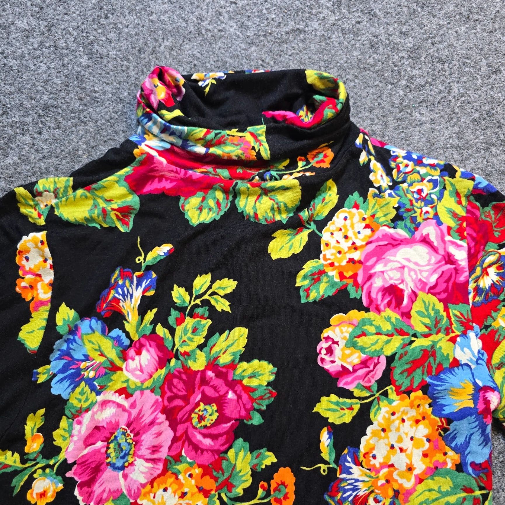 Anthropologie VINTAGE Ett Twa Dress Womens XS Black Floral Fitted Turtleneck Midi Coreyell Anthropologie Dress Women Pencil Lined Stretch Size XS / US 0-2 / IT 36-38 - 3 Thumbnail