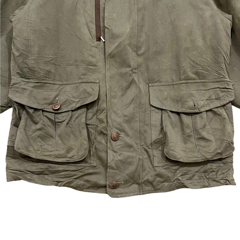 Burberry × Burberry Prorsum × Vintage ‼️OFFER‼️Vintage 80s Burberrys Cargo Jacket Size US M / EU 48-50 / 2 - 4 Thumbnail