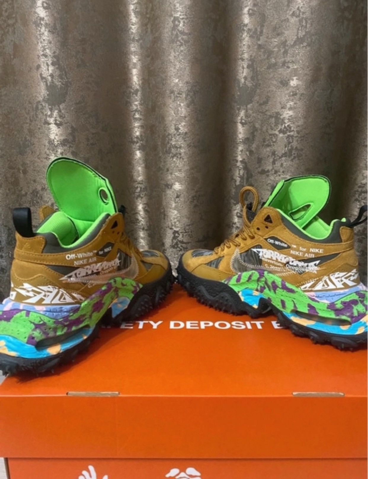 Nike × Off-White Nike x Off White Terra Forma Wheat Size US 9 / EU 42 - 5 Thumbnail
