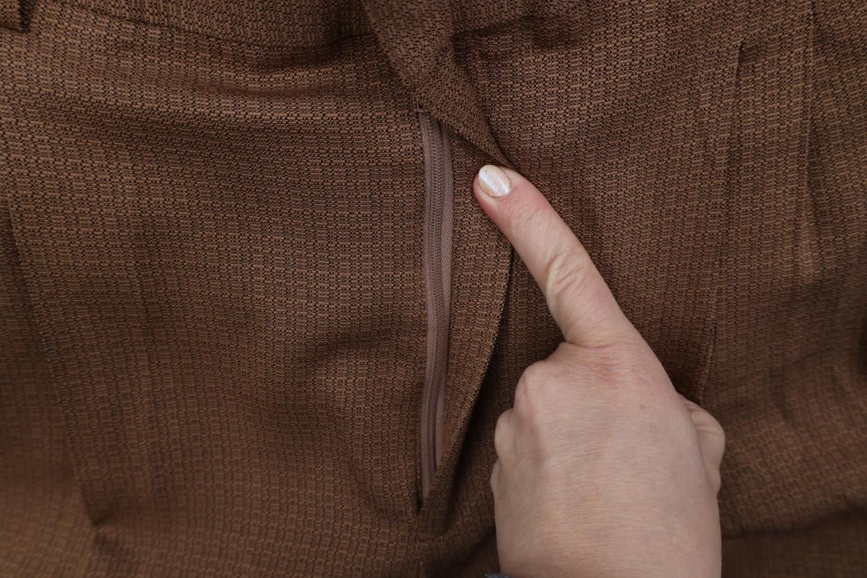 Vintage Vintage 90s Streetwear Knit Geometric Wide Leg Chino Pants Size US 38 / EU 54 - 6 Thumbnail