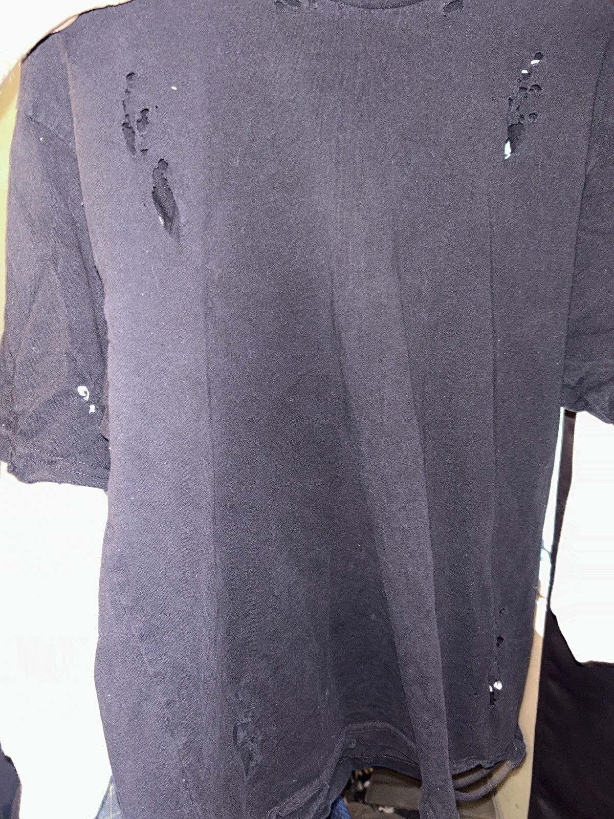 Other Funeral apparel distressed long sleeve Size US L / EU 52-54 / 3 - 3 Thumbnail