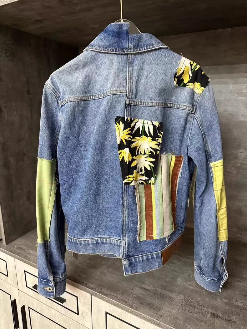 Loewe LOEWE Plaid denim jacket Size M / US 6-8 / IT 42-44 - 3 Thumbnail