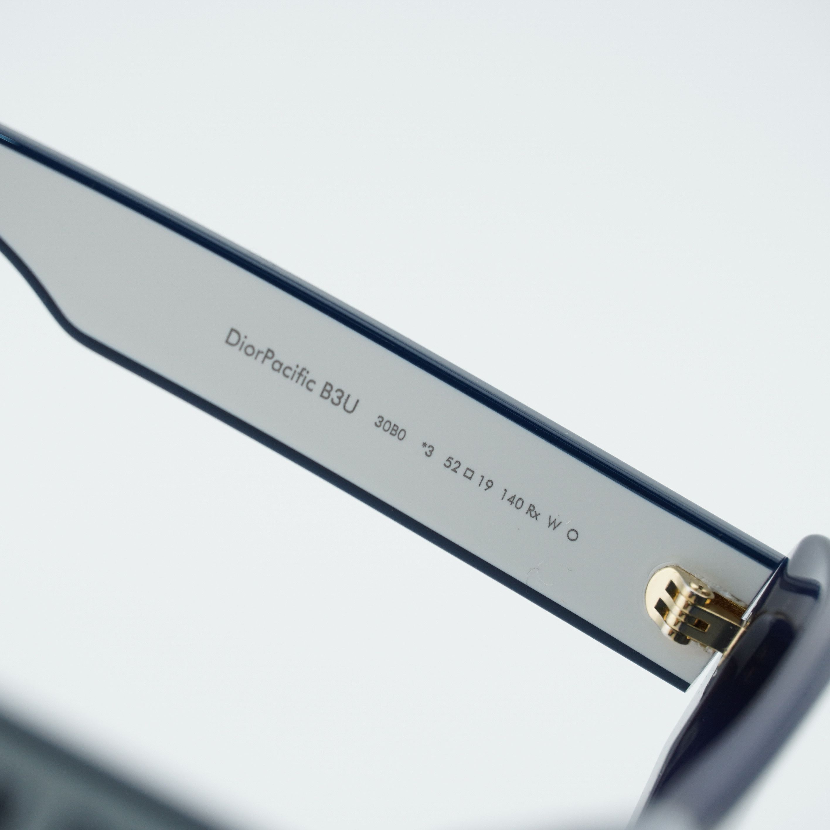 Dior Dior DIORPACIFIC B3U 30B0 Sunglasses Blue Shield Frame Size ONE SIZE - 5 Thumbnail