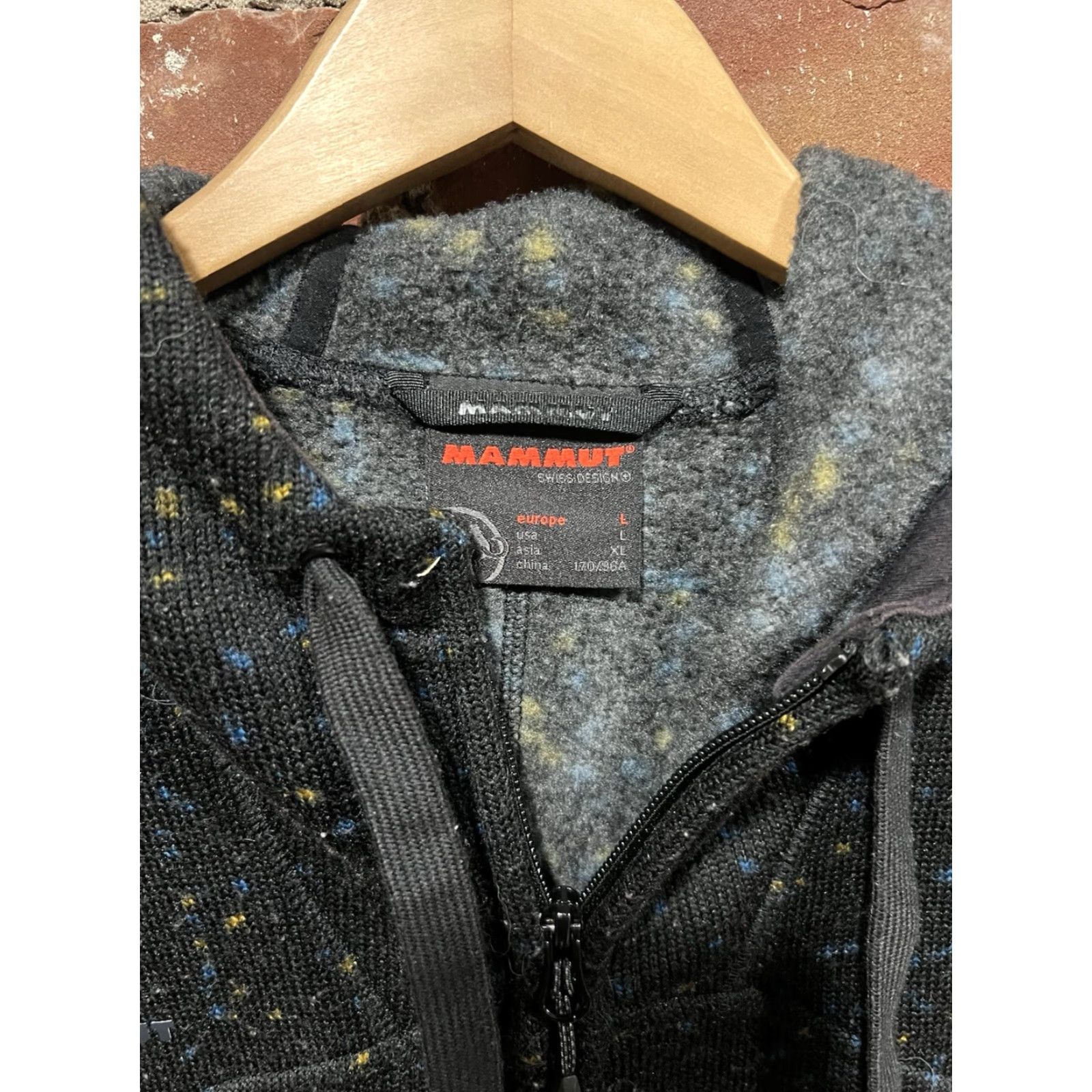 Mammut Mammut Jacket Womens Blue Fleece Full Zip Hooded Long Sleeve Sz L Size L / US 10 / IT 46 - 2 Thumbnail