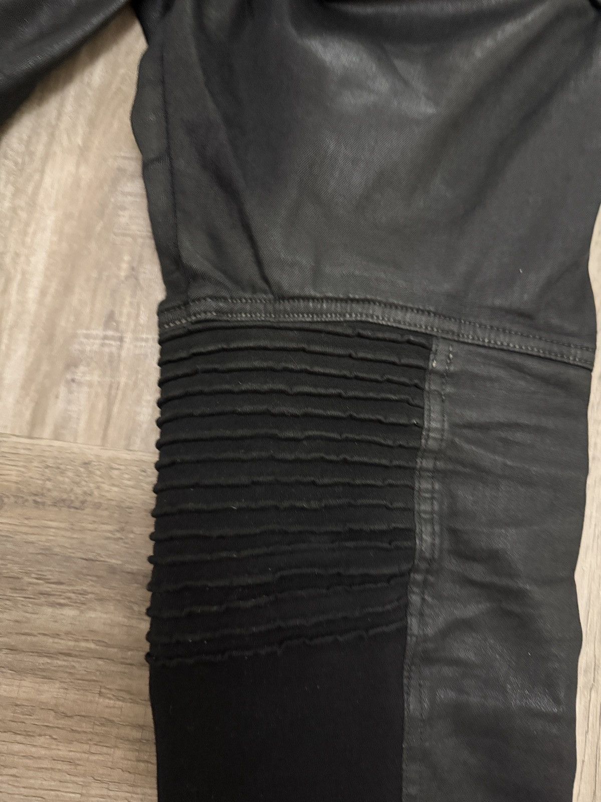 Rick Owens Rick Owens Black Wax Memphis Jeans 33 Size US 33 - 3 Thumbnail