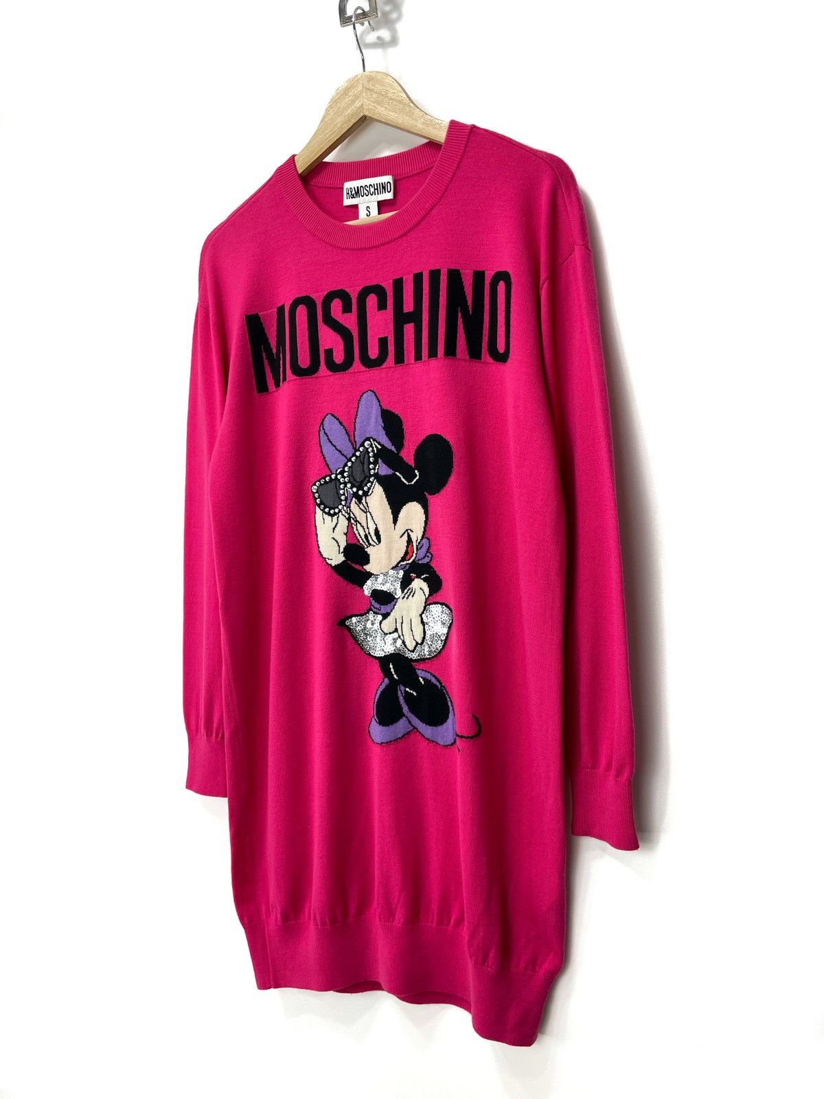 H&M × Moschino Moschino x H&M x Disney Wool Blend Dress – Size S Size S / US 4 / IT 40 - 3 Thumbnail