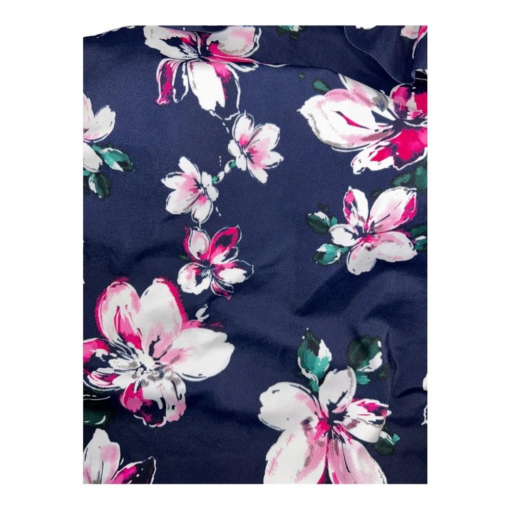 Designer Swim Solutions l NWT Navy Floral Ruffle Tankini Top Size 18 Size ONE SIZE - 8 Thumbnail