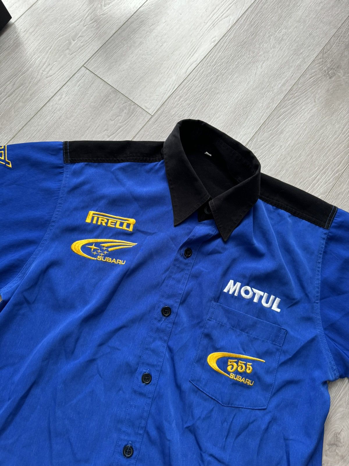 Formula 1 Vintage Subaru World Rally Team Shirt Mercedes BMW Honda Size US S / EU 44-46 / 1 - 2 Thumbnail