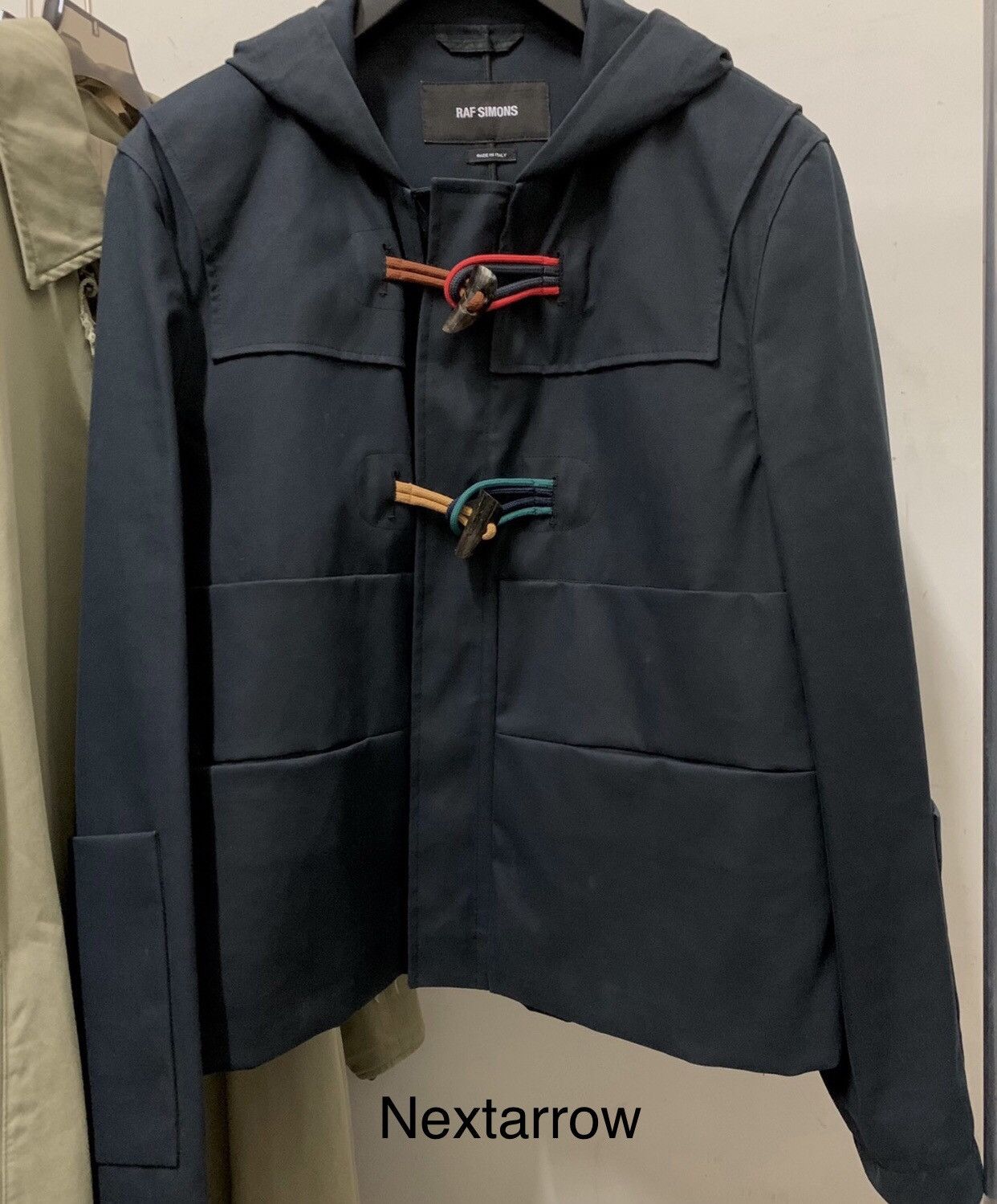 Raf Simons RAF SIMONS AW11 show style multi horn buckle hooded jacket Size US M / EU 48-50 / 2 - 1 Thumbnail
