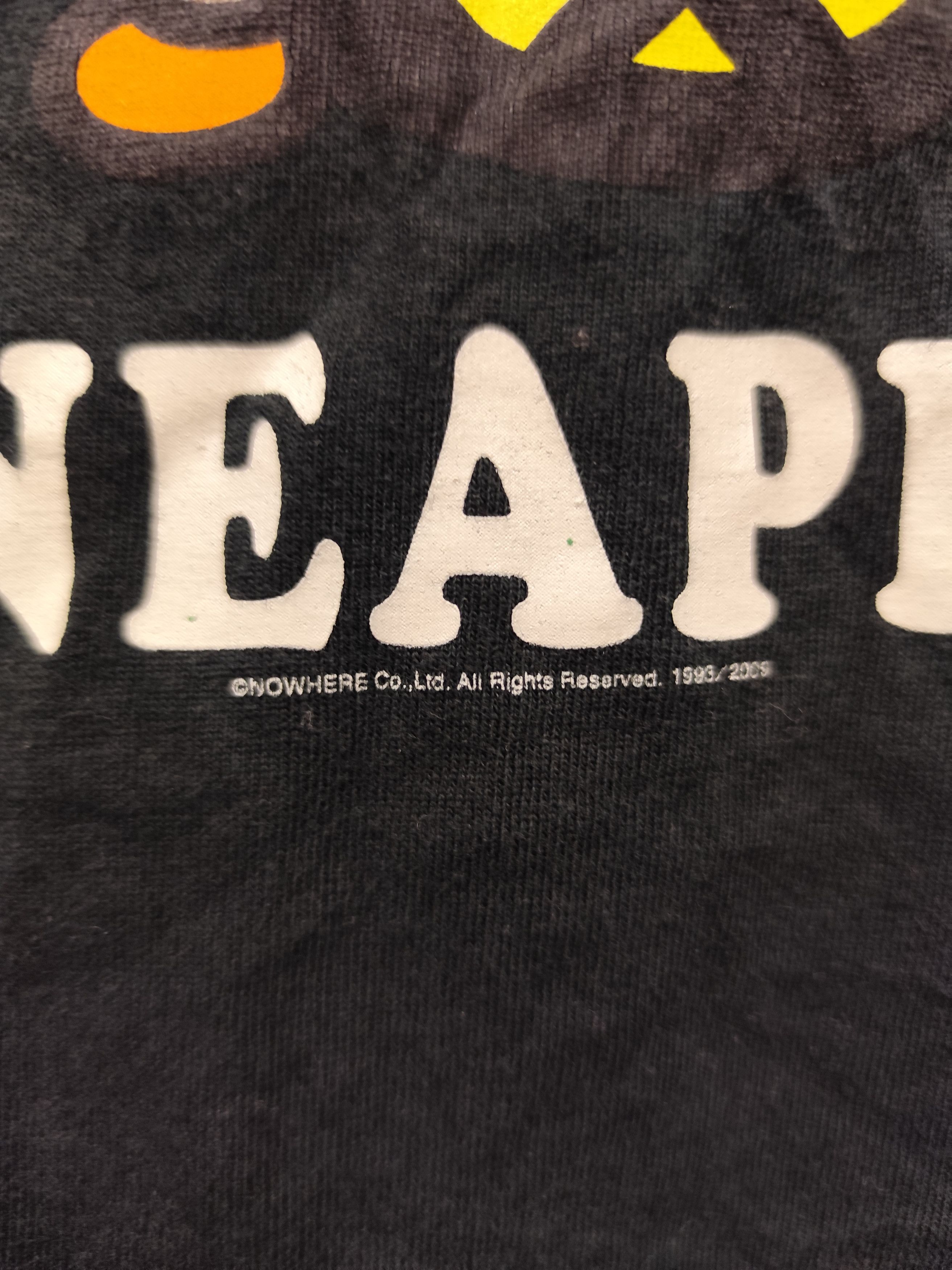 Bape Bape pineapple 2009 Distressed Tee Size US L / EU 52-54 / 3 - 4 Thumbnail