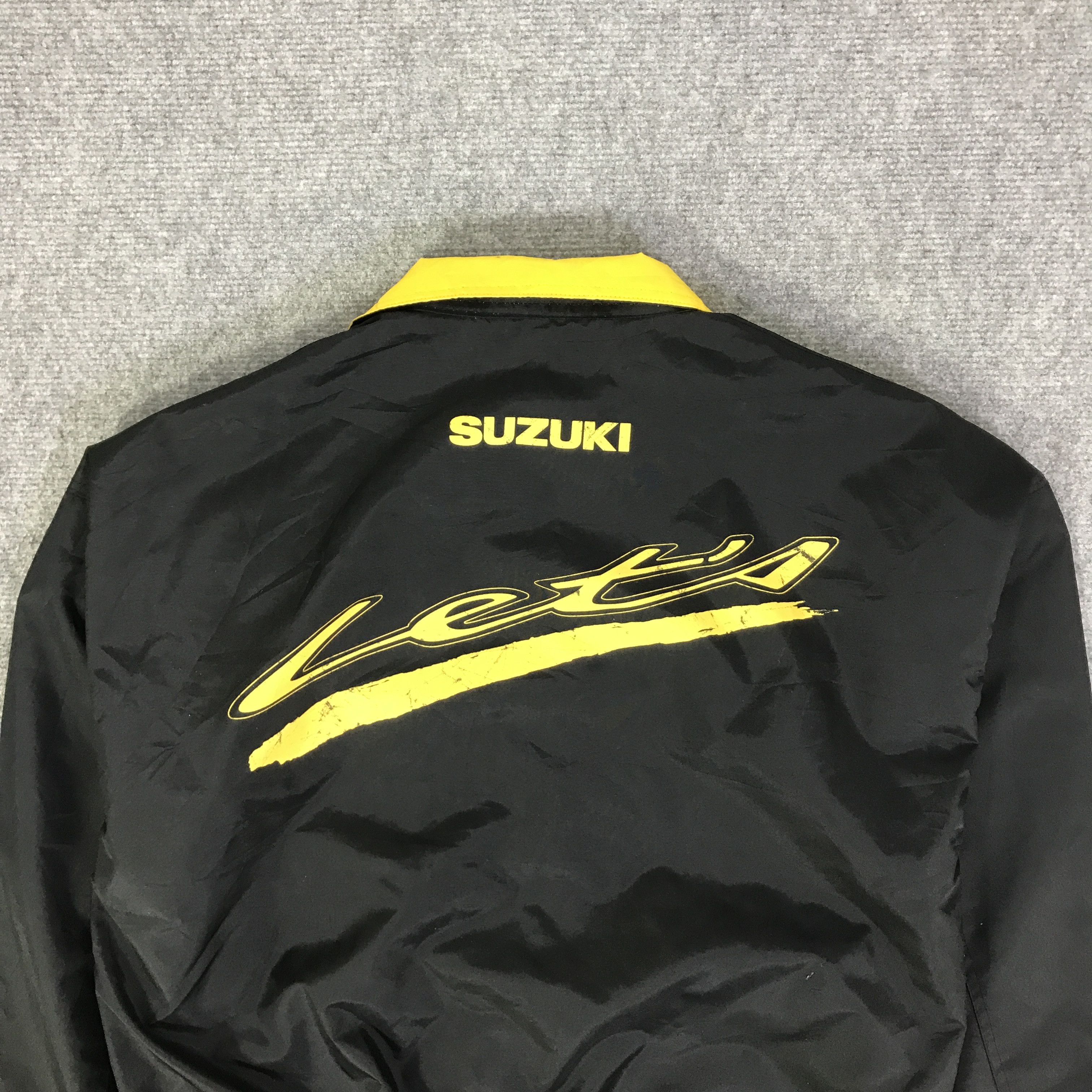 Japanese Brand SUZUKI RACING DESIGN CRAP LOGO JACKET K95B22 Size US L / EU 52-54 / 3 - 4 Thumbnail