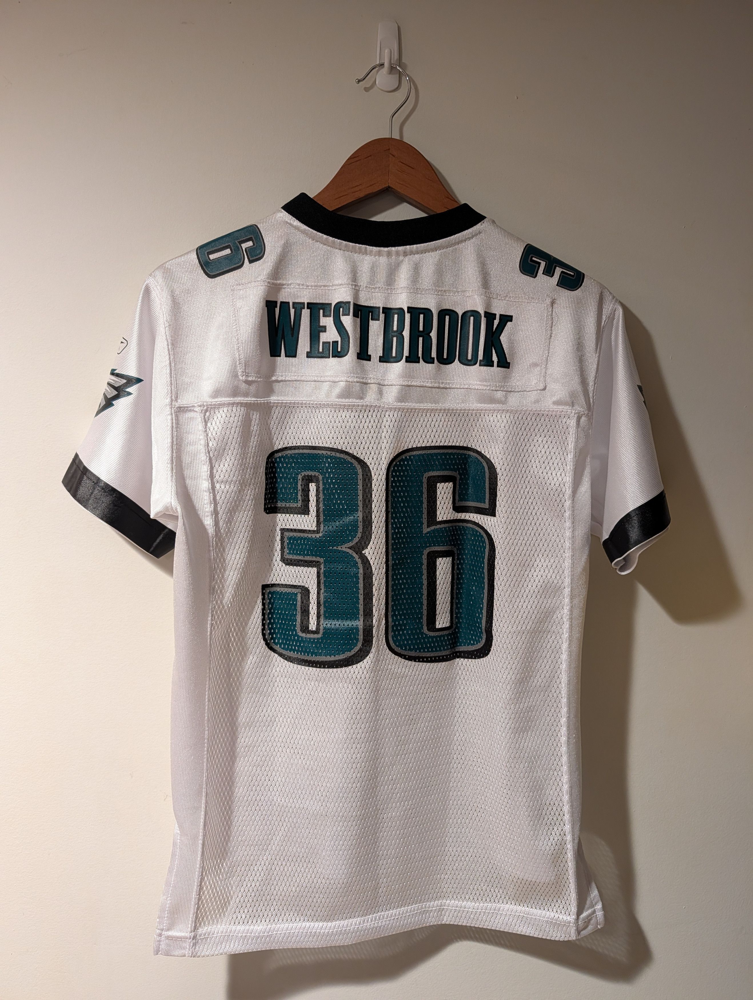 NFL Reebok Philadelphia Eagles Westbrook #36 Jersey YOUTH 14-16 Size US L / EU 52-54 / 3 - 10 Thumbnail