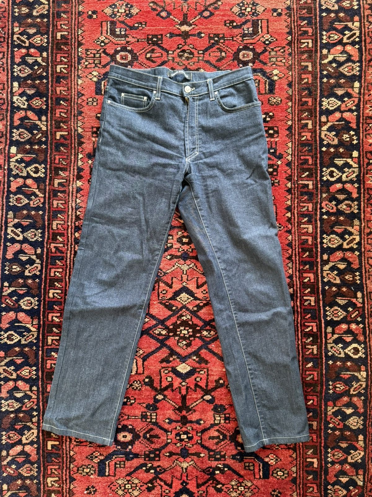Versace Jeans Couture Versace Jean Couture Vintage Dark Blue Jeans size 32 Size US 32 / EU 48 - 1 Thumbnail