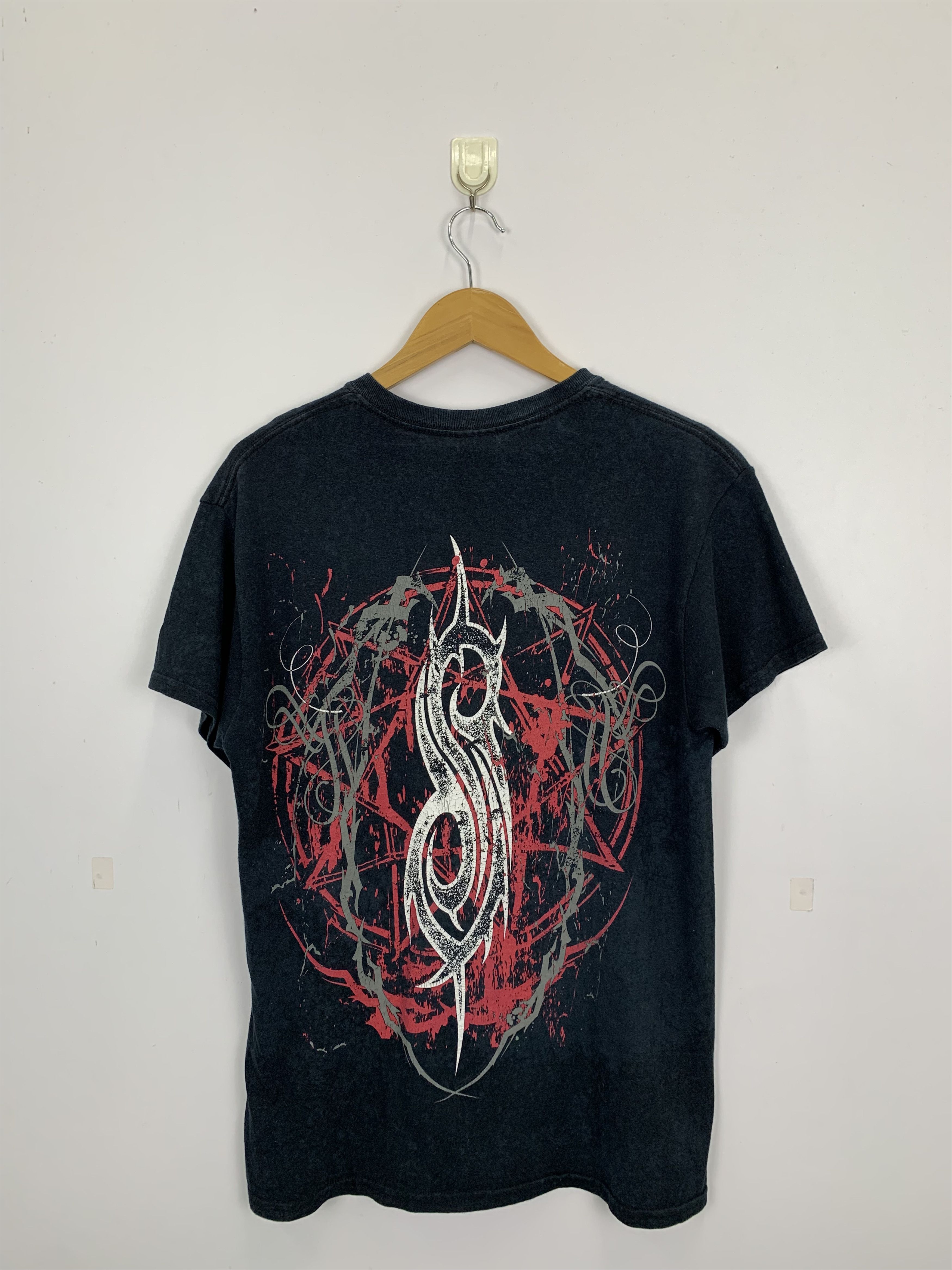 Band Tees × Slipknot × Vintage Vintage Y2k Slipknot Band Tee TA0193 Size US M / EU 48-50 / 2 - 3 Thumbnail