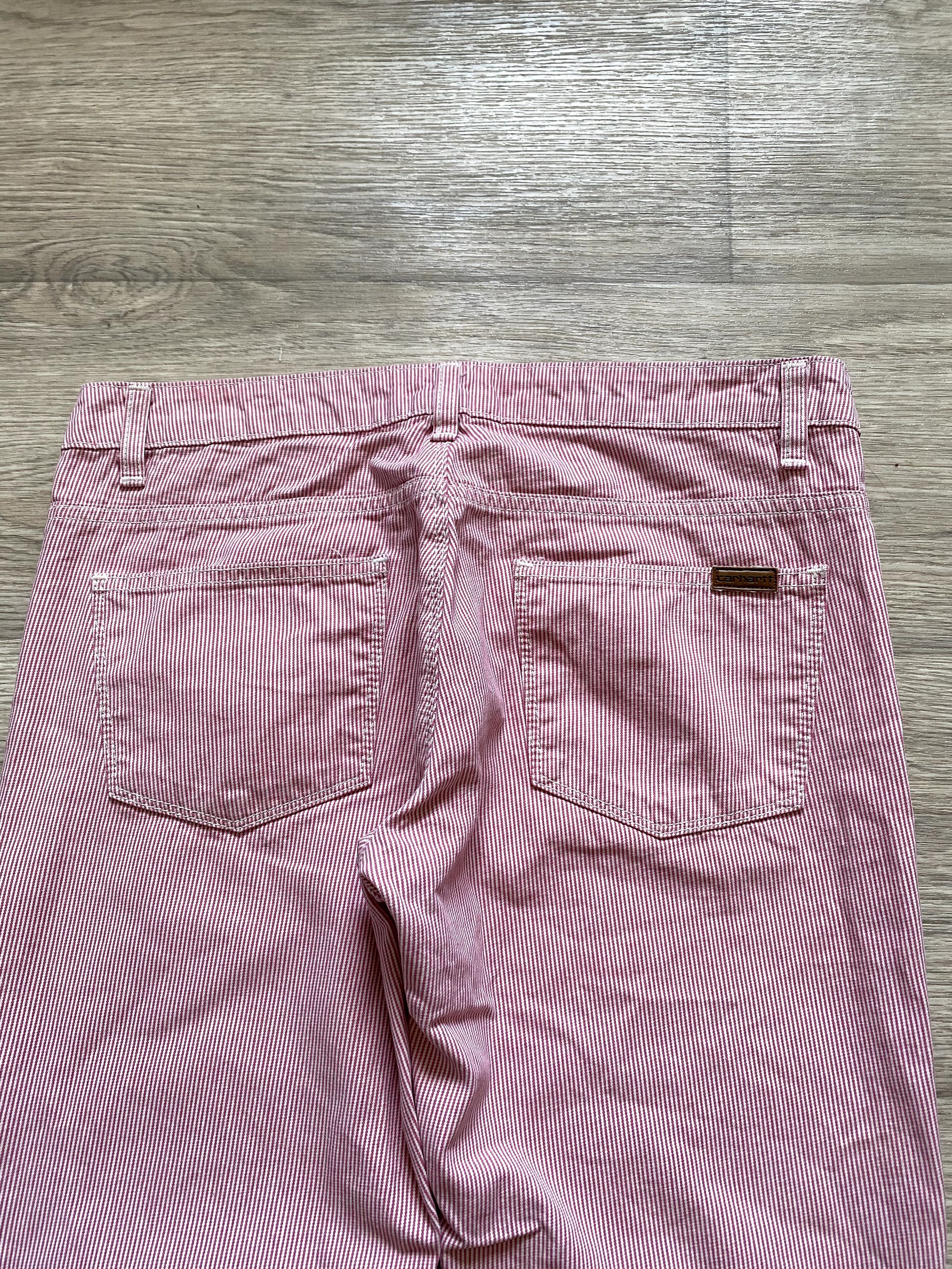 Carhartt × Vintage Vintage 00s Carhartt Pink Low Rise Pants Size 30" / US 8 / IT 44 - 8 Thumbnail