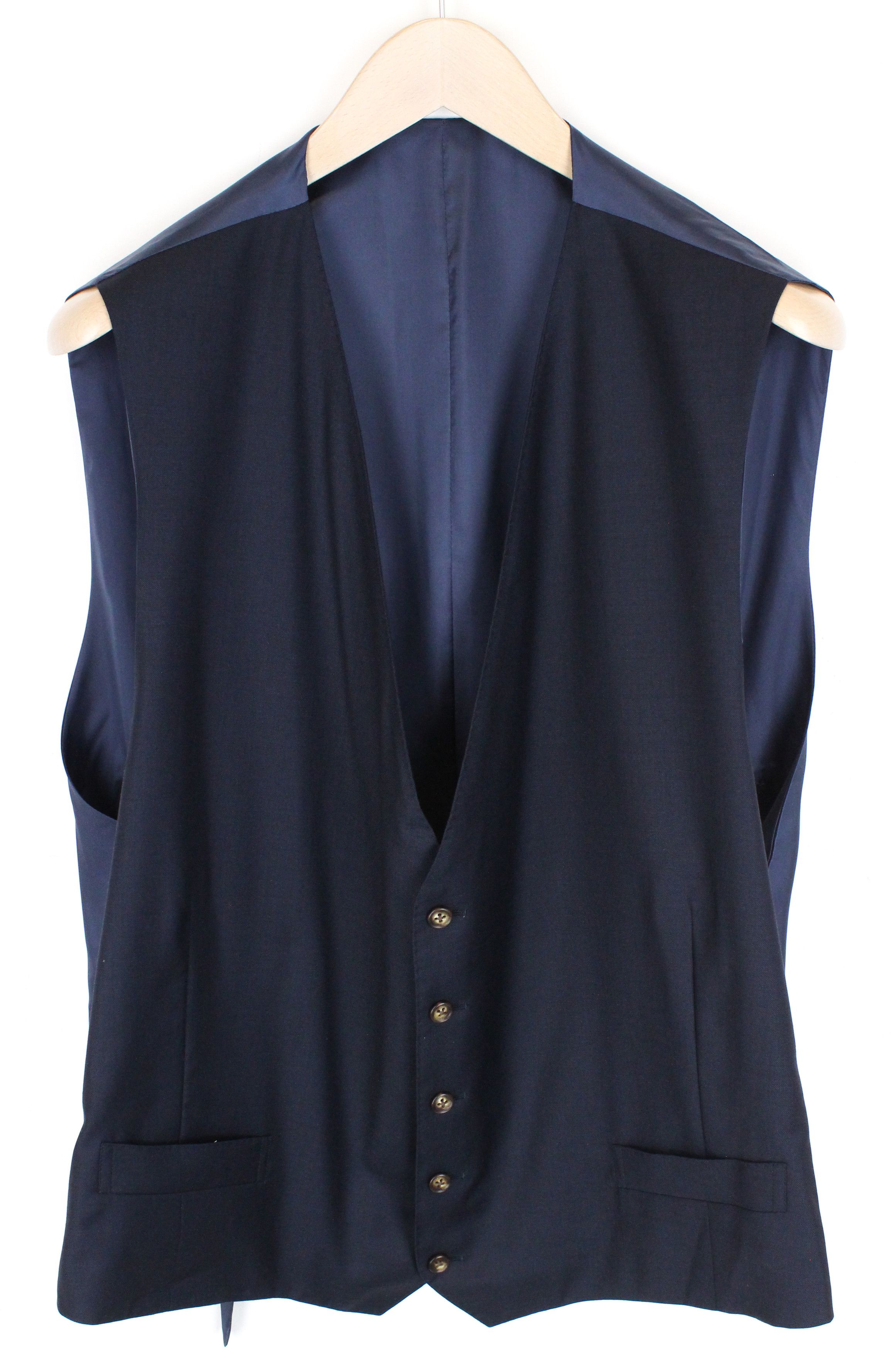 Suitsupply LAZIO UK58S Navy Wool Lined Single-Breasted 62649 Size 54R - 1 Thumbnail