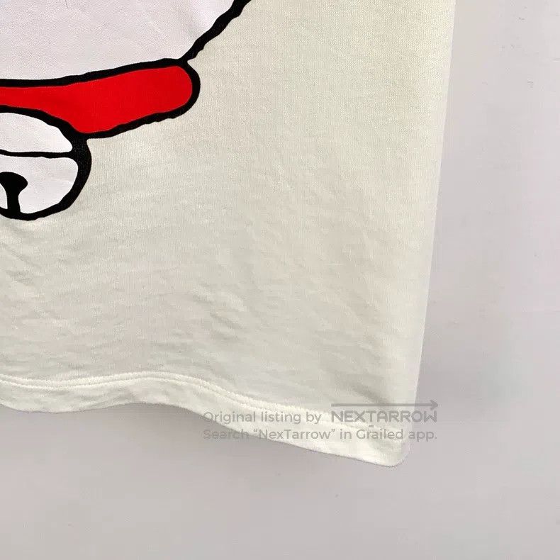 Gucci Gucci Beige robot cat logo letter print cotton round-neck Size S / US 4 / IT 40 - 5 Thumbnail