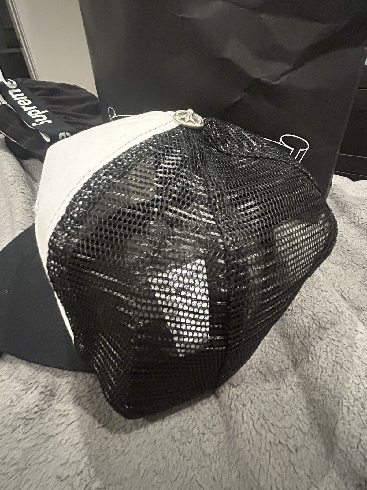 Chrome Hearts Chrome hearts fuck hollywood trucker hat Size ONE SIZE - 4 Thumbnail