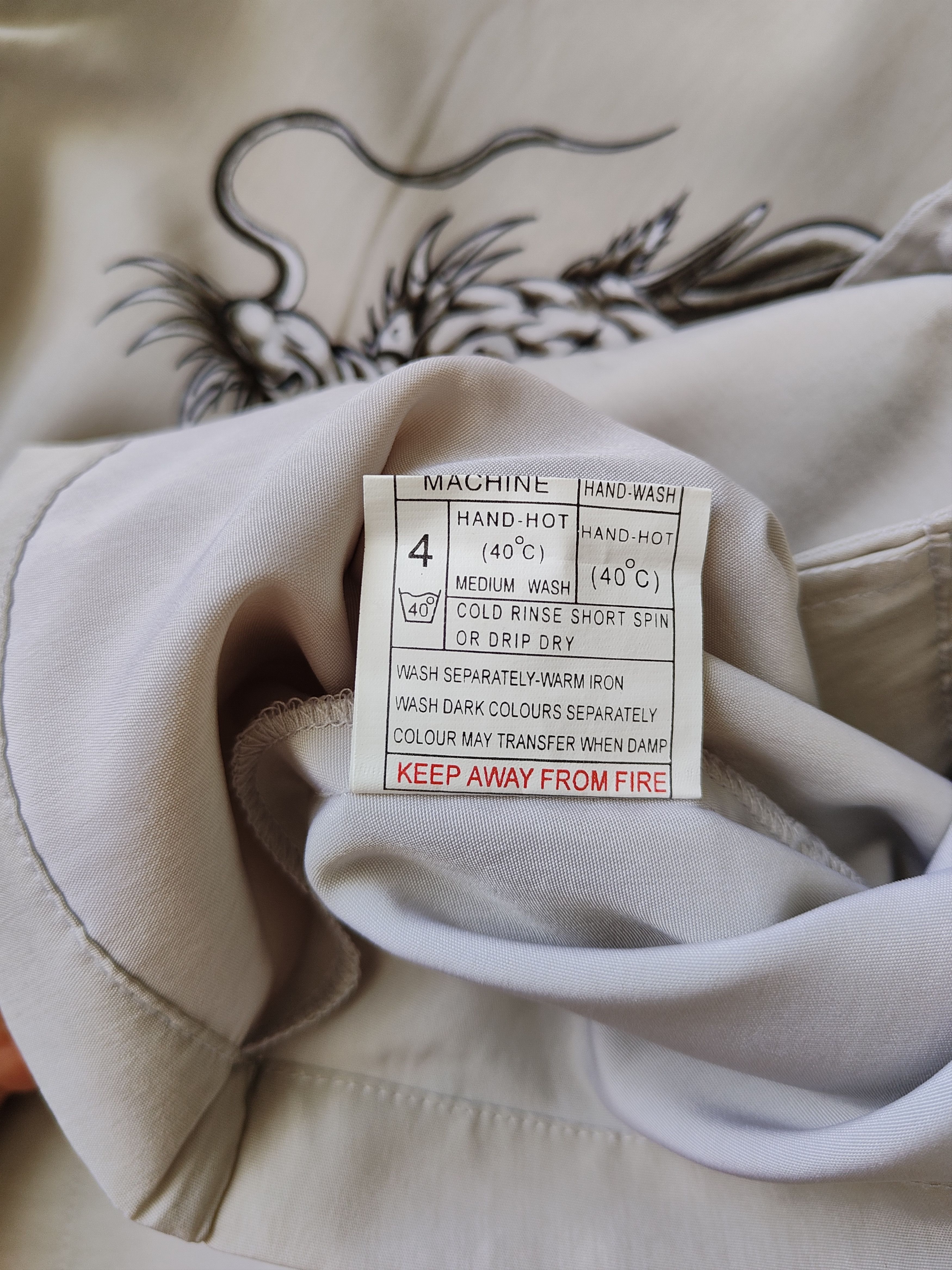 Japanese Brand 🔥🐉☯️ Vintage Y2K Dnon Jeans Japan Dragon In Yan Shirt Size US XL / EU 56 / 4 - 7 Thumbnail