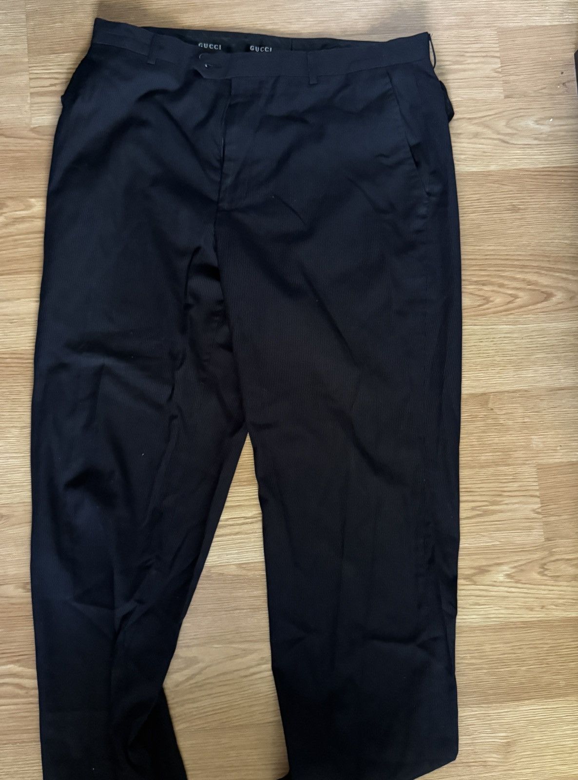 Gucci Black gucci pants Size US 36 / EU 52 - 1 Thumbnail