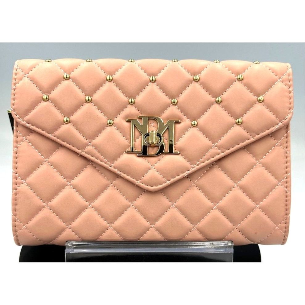 Badgley Mischka Badgley Mischka Diamond Quilt Convertible Crossbody BagBlush Size ONE SIZE - 2 Thumbnail