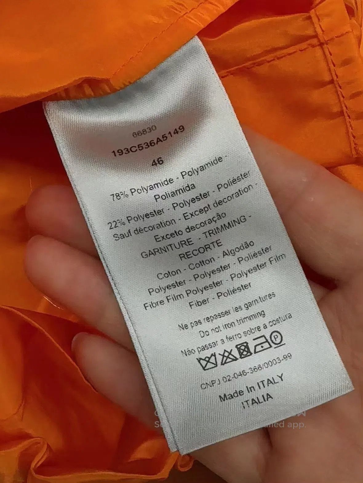 Dior DIOR x KENNY SCHARF FW21 Tech Canvas Jacket. Size US S / EU 44-46 / 1 - 7 Thumbnail