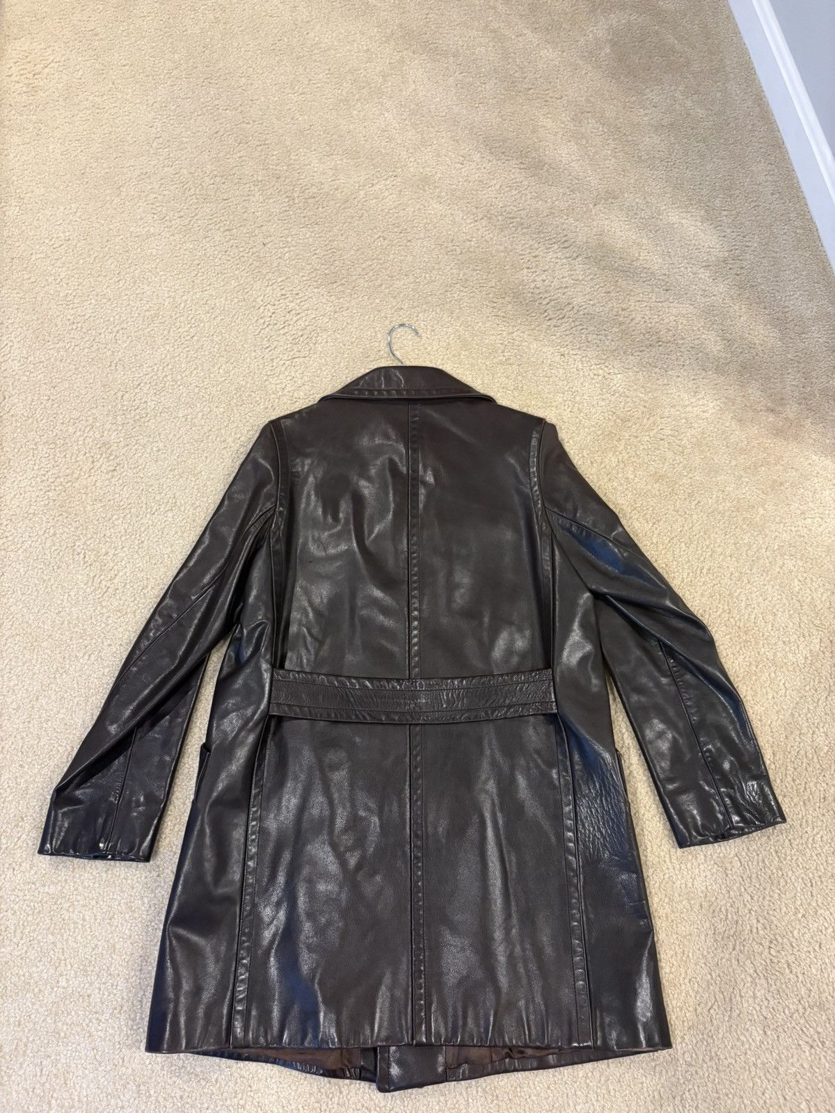Prada 1992 Prada Vintage Leather Jacket Size M / US 6-8 / IT 42-44 - 7 Thumbnail