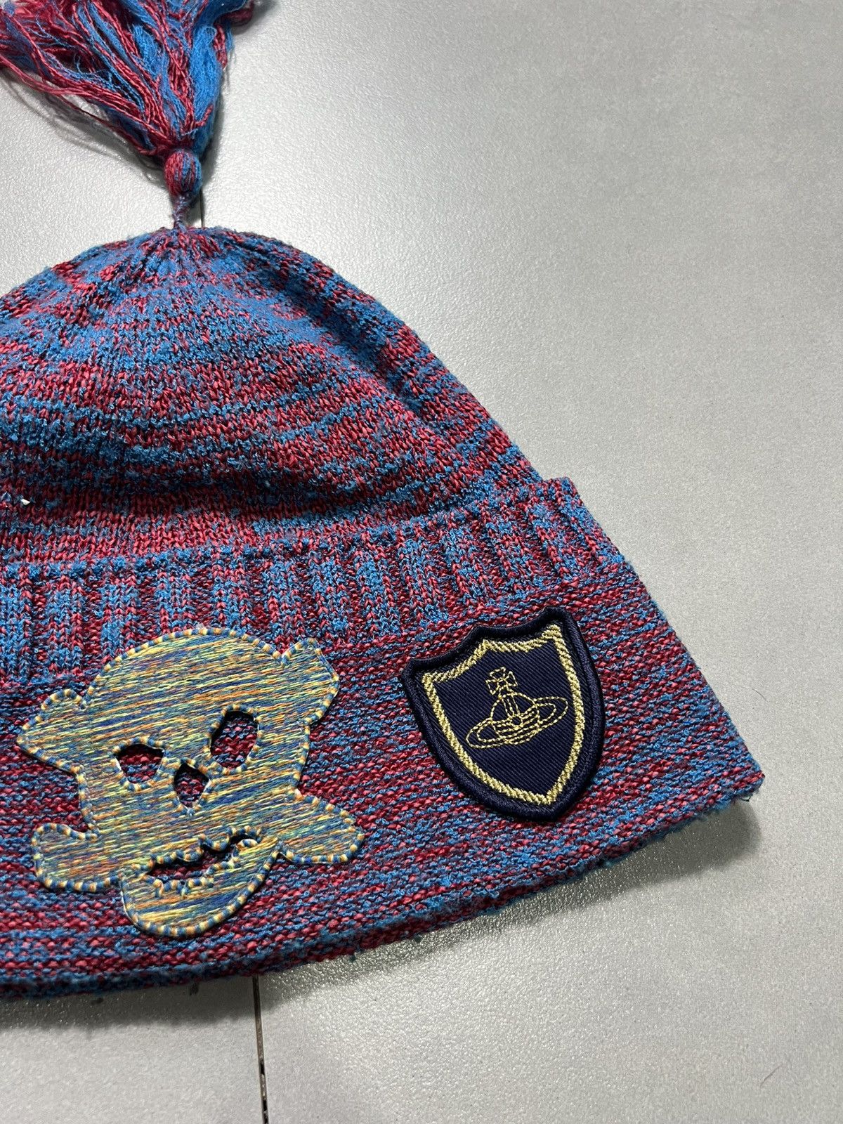 Vivienne Westwood Vivienne Westwood - Art Lover Knitted Beanie Size ONE SIZE - 3 Thumbnail