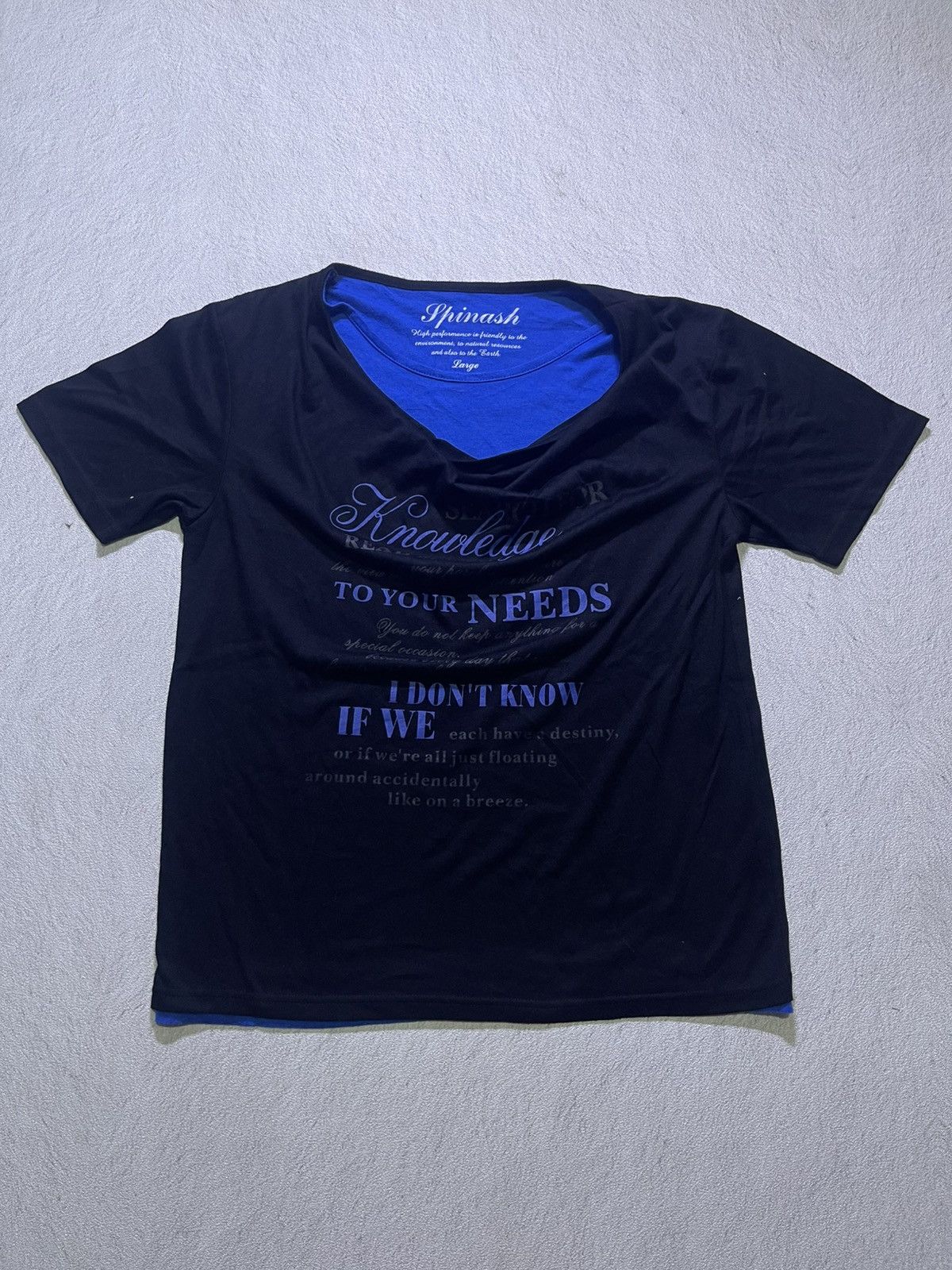 Japanese Brand Y2K SPINASH short sleeve tshirt women's Size M / US 6-8 / IT 42-44 - 3 Thumbnail