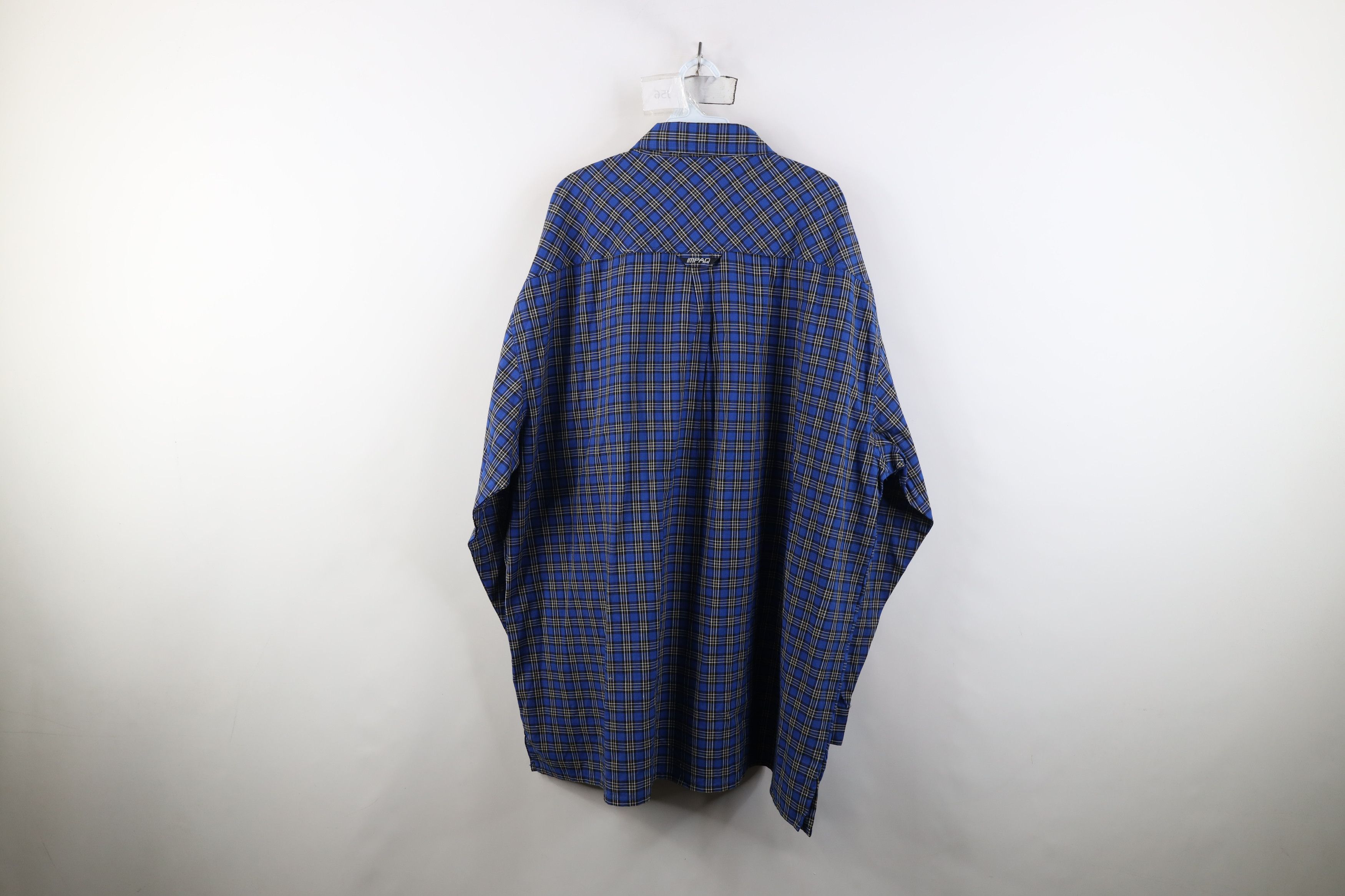 Vintage Vintage 90s Y2K Streetwear Pocket Collared Button Down Shirt Size US XXL / EU 58 / 5 - 11 Thumbnail