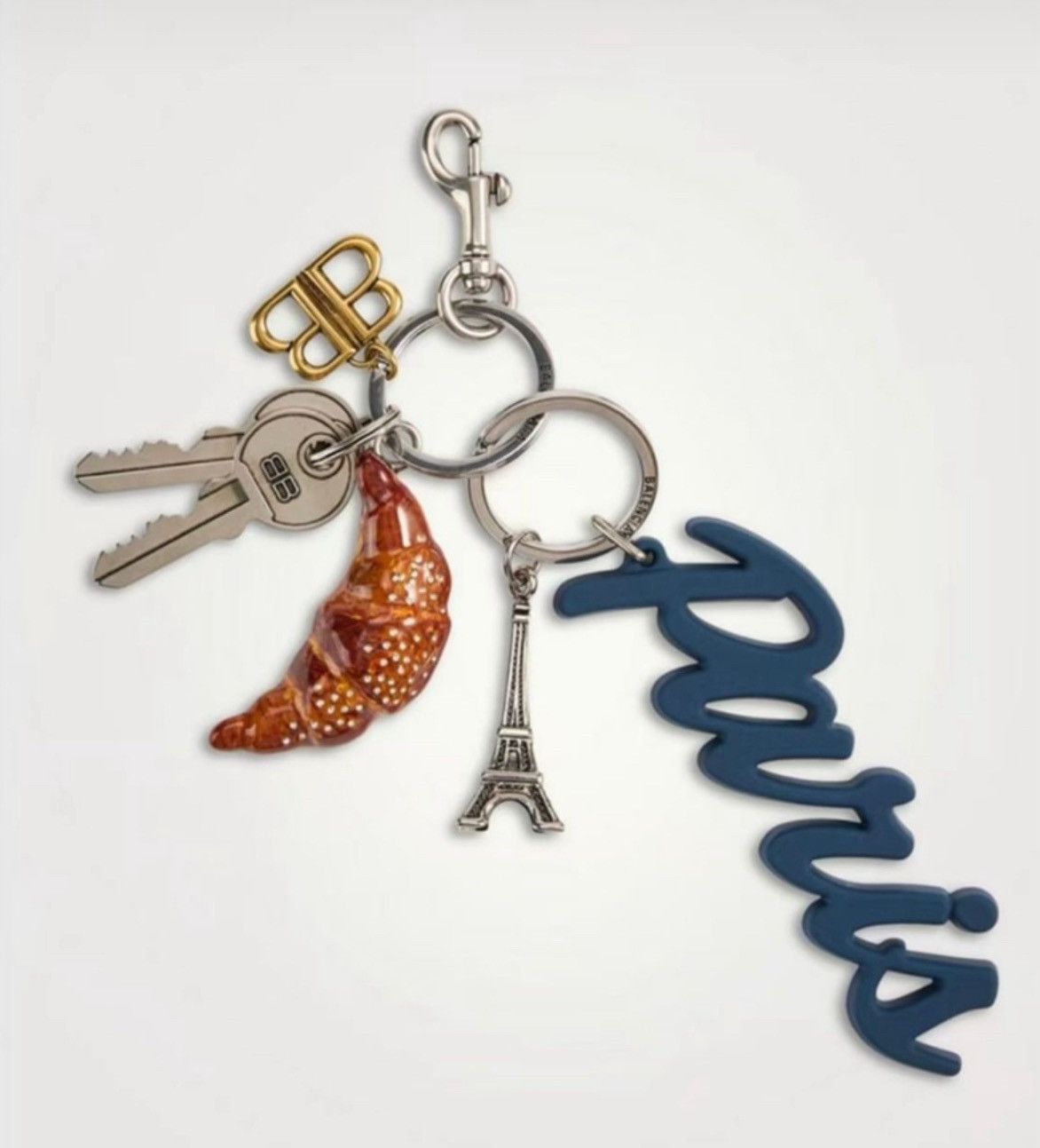 Balenciaga 💥$1.3K VALUE💥 Paris Eiffel Tower Croissant Key Chain Size ONE SIZE - 1 Preview