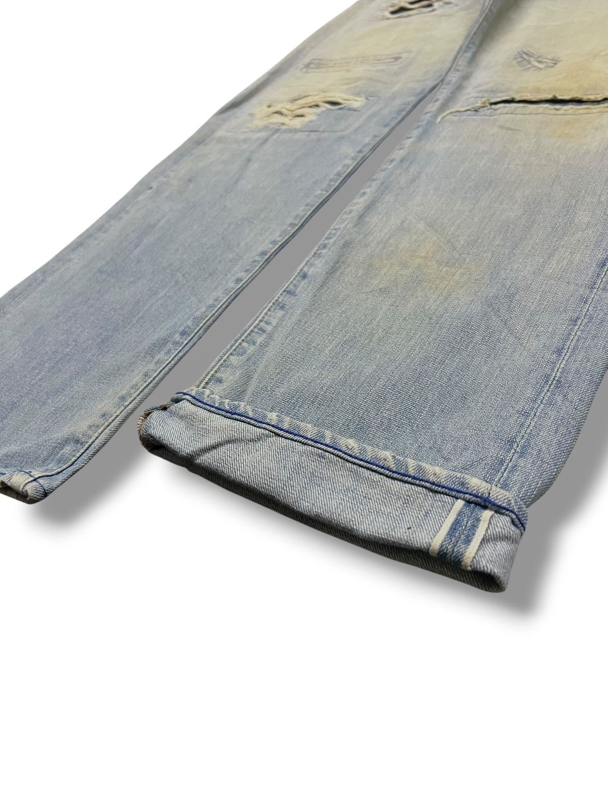Paul Smith Red Ear Vintage 00s Paul Smith Red Ear Selvedge Denim Japan Size US 31 - 7 Thumbnail