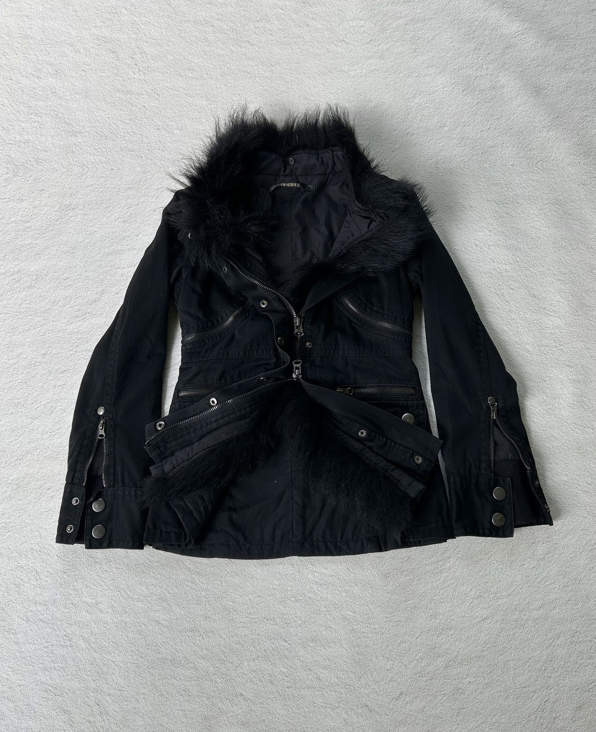 Lip Service 2000s Lip Service Vkei Fur Jacket Size US M / EU 48-50 / 2 - 3 Thumbnail