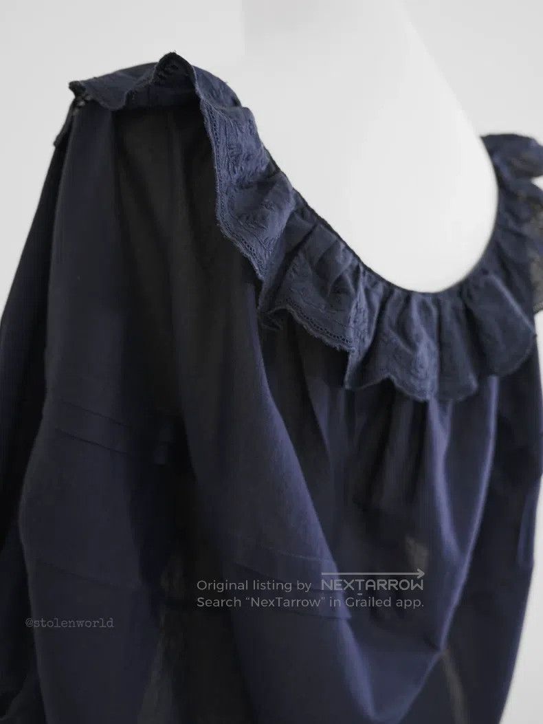 Comme des Garcons Comme Des Garcons Lace Tie Top Size M / US 6-8 / IT 42-44 - 2 Thumbnail