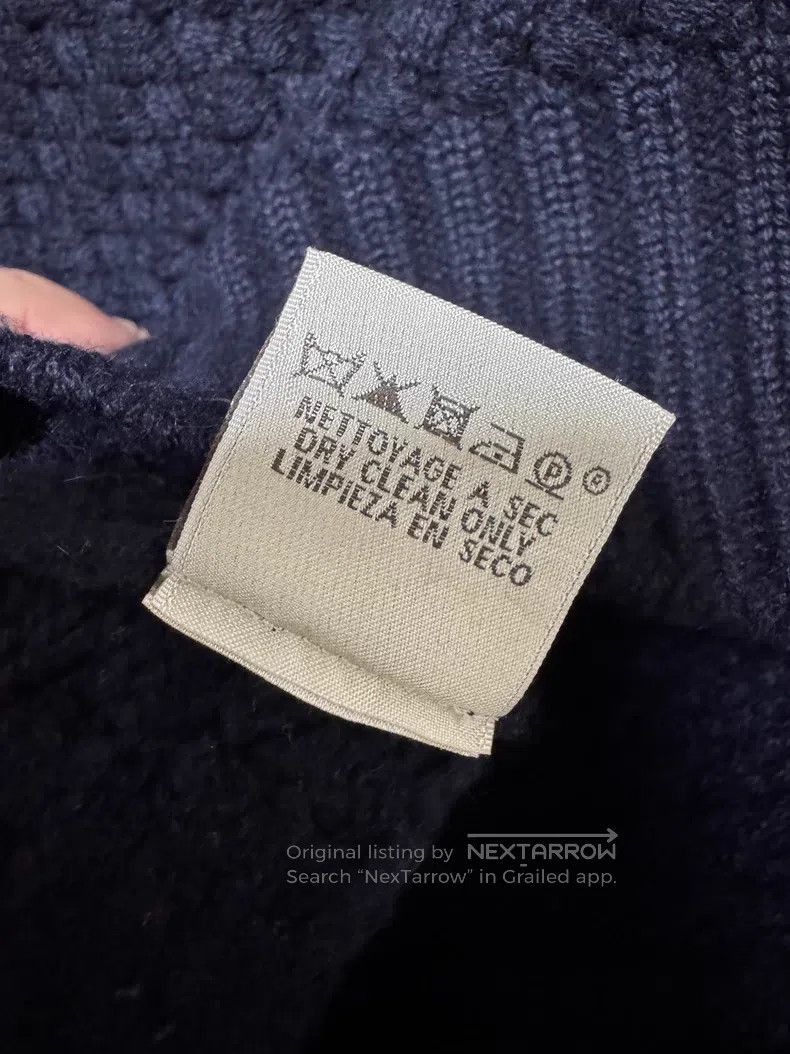 Hermes Hermes Cashmere coat, cashmere high-neck sweater, three la Size US S / EU 44-46 / 1 - 9 Thumbnail
